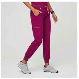 FIGS Brand New Magenta Zamora joggers size MP